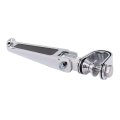 Xtremeamazing Motorcycle Foot Pegs Rests With U Clamps 1 Inch To 25 Anti-vibrate Engine Guard Crash Bar