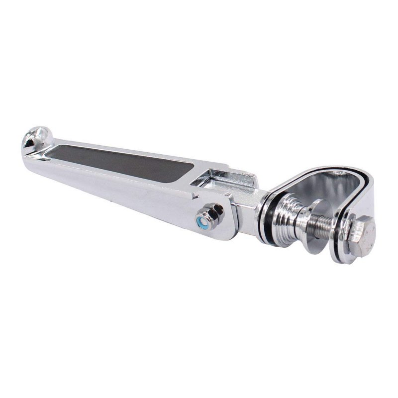 Xtremeamazing Motorcycle Foot Pegs Rests With U Clamps 1 Inch To 25 Anti-vibrate Engine Guard Crash Bar