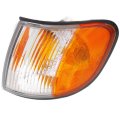 Kia Sportage Corner Light Driver Side 1997 1998 1999 2000 2001 2002 3 Prong Connector Clear And Amber Lens Ki2520105 