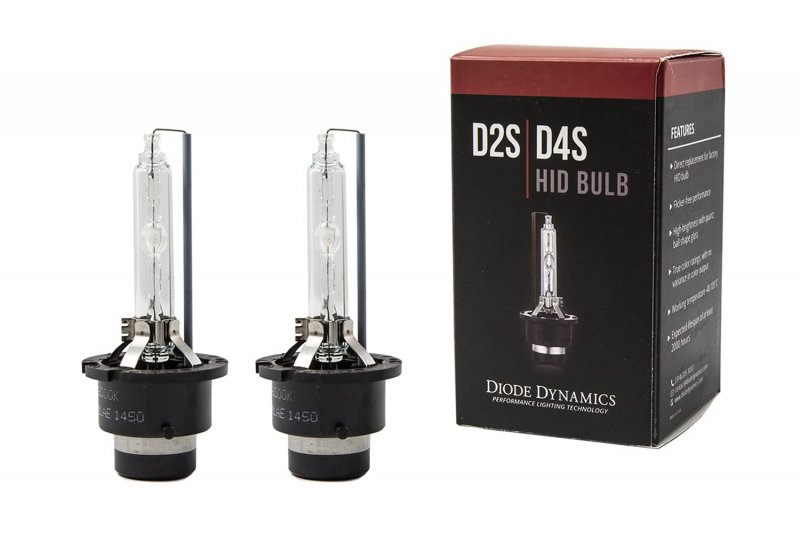 Hid Headlight Bulbs For Nissan Quest 2011 To 2017 Pair 4300k Color Temperature