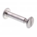 Prime-line Binding Posts And Screws Truss Head Slotted Drive 16 In X 3 4 25 Pack 