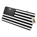 Graphics More Subdued American Usa Flag Black White Military Tactical Novelty Metal Vanity Tag License Plate