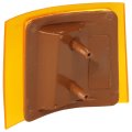 Front Upper Passenger Side Reflector For Chevy K2500 K3500 1994 2000 Dual Sealed Beam Composite Headlight Replaces Gm2551143 