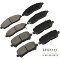 D1723 D1724 Front And Rear Ceramic Disc Brake Pad Set For Acura Mdx 2014 To 2016 Honda Pilot 2021 Ridgeline 2017 2020 