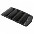Ecotric Hood Scoop Vents Grille Compatible With 2014-2015 Chevrolet Camaro Ls Lt Ss Z 28 Zl1 V8 V6 Replacement For 22828242