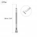 Uxcell Micro Precision Screwdriver 1 4mm Slotted Head For Watch Eyeglasses Electronics Repair 2 Pcs