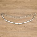 Hecasa Grille Trim Compatible With 2016-2018 Acura Ilx Base Replacement For Ac1202108 71122tx6a51 Front Chrome Grill Molding