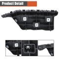 Front Bumper Bracket Set Of 2 Left And Right Side Black Replacement For Tahoe Suburban 2015-2020 22806323 22806322 Gm1043148