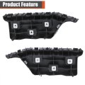 Front Bumper Bracket Set Of 2 Left And Right Side Black Replacement For Tahoe Suburban 2015-2020 22806323 22806322 Gm1043148