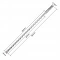Uxcell Masonry Drill Bit 10mm X 350mm Carbide Tipped Rotary Hammer 9mm Square Shank For Impact