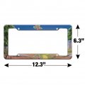 The Wizard Of Oz Ruby Slippers Logo License Plate Tag Frame