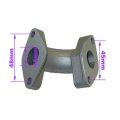 Tc-motor 18mm Inlet Manifold Intake Pipe For Z50 Mini Trial Monkey Bike 50cc 70cc 90cc Chinese Pit Dirt Atv Go Karts