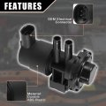 X Autohaux Vapor Canister Vacuum Solenoid Purge Valve For Dodge Ram 1500 2500 3500 1997-2003 Jeep Wrangler 1997-2004 911-213