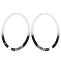 Headlight Trim Ring Abs Material Chrome Bezel For F55 F56 F57 Easy Installation Durable Replacement