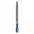 Harfington Half-round File 10 High Carbon Hardened Steel Double Cut Hand Rasp With Plastic Handle For Deburring And Removing 