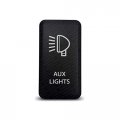 Ch4x4 Push Switch For Toyota Tacoma Fj Cruiser Land Fortuner Hilux 4runner Prado 12v 3amp Auxiliary Lights Symbol White Led