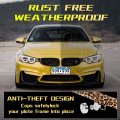 Cheetah Leopard Brown Aluminum Metal License Plate Frame Tag With Chrome Screw Caps Car Covers For Us Vehicles