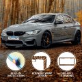 Cheetah Leopard Brown Aluminum Metal License Plate Frame Tag With Chrome Screw Caps Car Covers For Us Vehicles