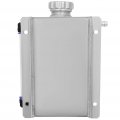 Radiator Coolant Overflow Tank Reservior Polished Stainless 67 Oz Univesial