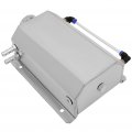 Radiator Coolant Overflow Tank Reservior Polished Stainless 67 Oz Univesial
