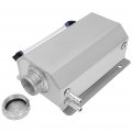 Radiator Coolant Overflow Tank Reservior Polished Stainless 67 Oz Univesial