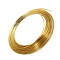 Uxcell Gold Tone U-shaped Trim Strip Car Door Edge Scratch Guard Protector 12m