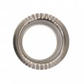 Westbrass D2082-07 3-1 2 Extra-deep Collar Kitchen Sink Waste Disposal Flange Stopper Satin Nickel 1-pack 