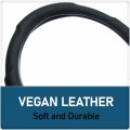 Custom Accessories 39730 Black Contour Grip Steering Wheel Cover