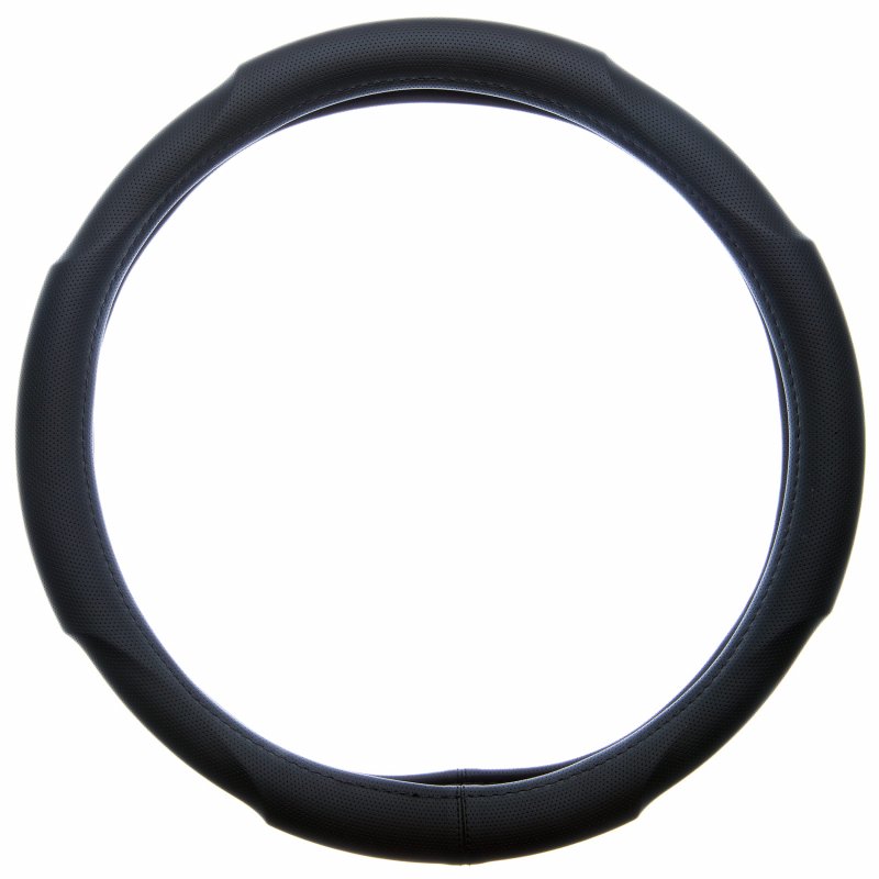 Custom Accessories 39730 Black Contour Grip Steering Wheel Cover