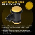 Ocpty Mass Air Flow Sensor 02817502-z 1570316-z Meter Fits For 19-1995 Bmw 525i 2 5l 1993 525it 2 1994-1995 530i 3 0l 1995 M3 3