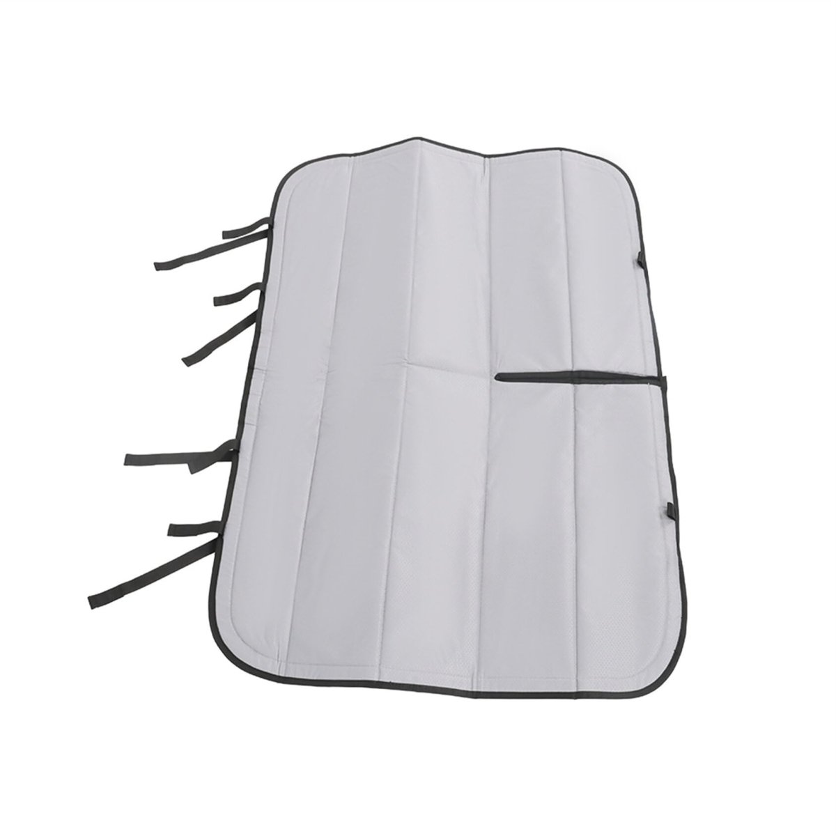 Insulated Blackout Cool Gray Sliding Door Window Cover Replacement For 2015-2024 Transit Van