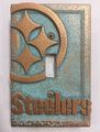 Steelers Light Switch Cover Aged Patina 