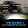 Bunker Indust 2 Pcs 7 Inch Slim Led Light Bar With Dt Connector 2400lm Single Row Flood Pods Driving Off Road Work Lights For