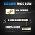 Bunker Indust 2 Pcs 7 Inch Slim Led Light Bar With Dt Connector 2400lm Single Row Flood Pods Driving Off Road Work Lights For