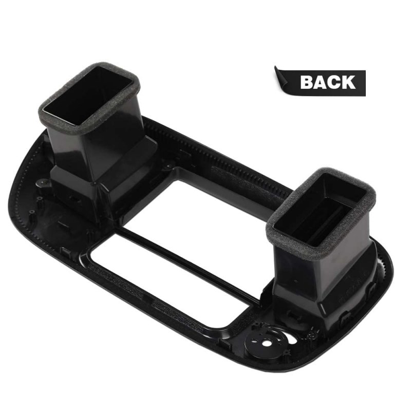 1set Center Dash Radio Surround Bezel Trim Panel Black For 2000-2003 Ford F150 2000-2002 Expedition
