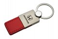 Au-tomotive Gold Honda Red Leather Keychain Official Licensed Product
