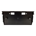 Front License Plate Bracket For Nissan Rogue 2024 2025 Replacement Ni1068169 Black Plastic Standard Style 