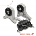 A-premium Engine Motor Mount And Transmission Kit Compatible With Chevrolet Malibu 2008-2012 Pontiac G6 2007-2009 Saturn Aura 3