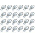 Boxer 24 Pack Heavy Duty D Ring Anchor Points 1 4 Inch Stainless Steel Lashing For Trucks Trailer Rv Camper Boats Motorcycle 