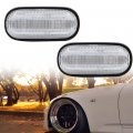 Full Led Front Fender Side Marker Light For 1999-2009 Honda S2000 S2k 2pcs Clear Lens Sidemarker Lamp 