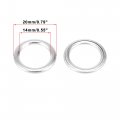 X Autohaux 20pcs M14 Oil Drain Plug Gasket N0138157 For Volkswagen Audi