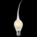 Creative Hobbiesa Country Style Silicone Dipped Light Bulbs 6 Watt S6 Shape For Candle Lamps Chandeliers Box Of 25