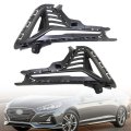 2pcs Fog Light Cover Set Front Driver Passenger Side For Hyundai Sonata 2018 2019 Replace 86522c1ab0 86521c1ab0 Lamp Covers 