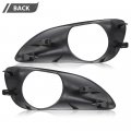 G-plus Front Bumper Fog Light Driving Lamp Cover Trim Compatible With Toyota Yaris Sedan 2007-2013 Fit Vios Limo Xp90 Belta