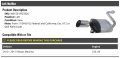 Left Driver Side Muffler Compatible With 2010-2011 Nissan Maxima 3 5l V6 From 11 09-8 10