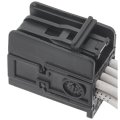 Electrical Connector For Chevy Silverado 1500 2016 2017 2018 Plastic Square Blade Terminal Push On Attachment Replacement