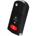 Aintier For Smart Key Caseless Entry Remote Compatible Mazda 2 06-15 3 5 11-15 Cx-7 07-13 Cx-9 07-15 Replacement Ske12501 1x