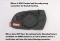 Heated Mirror Glass For Audi A4 S4 A3 A5 S5 Rs5 Passenger Side View Right Rh