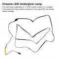 Rc Car Chassis Led Light Colorful Underbody Lamp Bar For 1 10 Crawler Cars 6a 10v Accessories