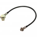 Rear Brake Hose Ss Black Fits 1967-70 Fairlane Cyclone 1969-71 Torino Others Except S W Drum Brakes C7oz-2282bss-bk 